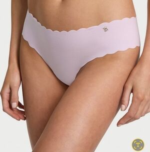 Victoria's Secret No-show Scalloped Thong Panty